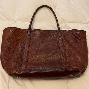 Margot leather tote 20 x 19